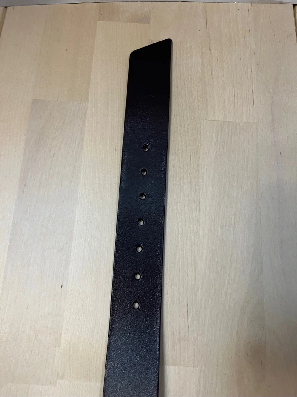 DULUTH Trading Co. Dark Brown Lear Belt w/ Oval Brass Buckle Women’s Large